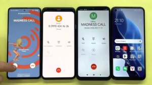 Cool Incoming Call Pixel 4 XL Vs Xiaomi Redmi 9C NFC / Outgoing Call OPPO A55 and Samsung Galaxy A5