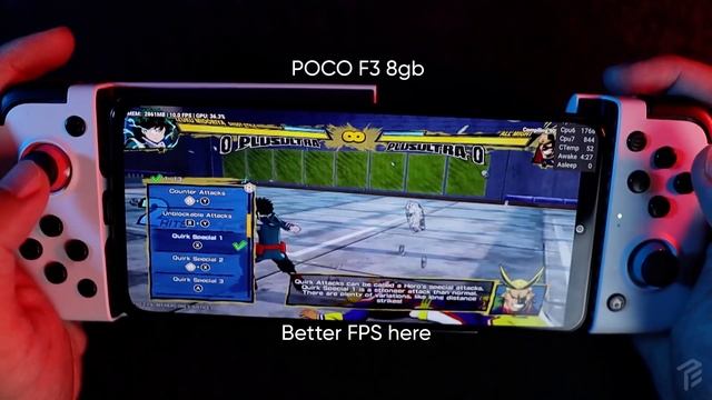 Egg NS Game test - My Hero One's Justice 2 POCO X3 / POCO F3 / realme GT Snapdragon Phones смотреть онлайн