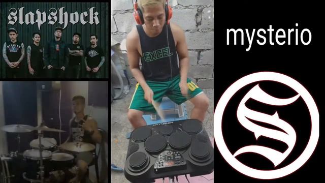 Slapshock - mysterio ( drum cover ) medeli dd315 смотреть онлайн