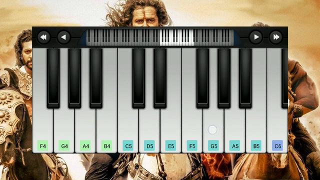 Keyboard Notes :- Ponni nadhi Song смотреть онлайн