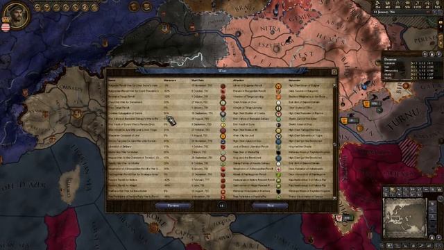 FieryDawn plays Crusader Kings II: Avaria: The Great Invasion смотреть онлайн