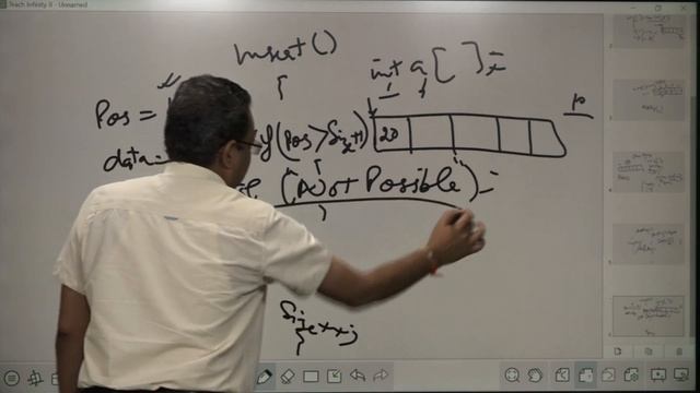 Java program to understand working of Array including Insert.delete, display-Data Structure in Java смотреть онлайн