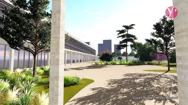 Mantes-la-Jolie : le "Nouveau collège" en 3D смотреть онлайн