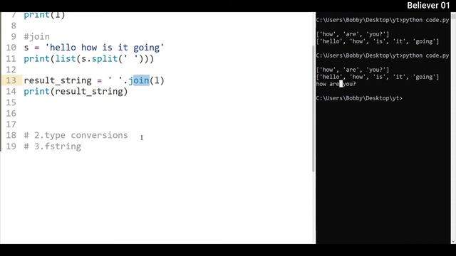 String Manipulation in python in Telugu | Learn Python in Telugu | Lesson - 25 смотреть онлайн