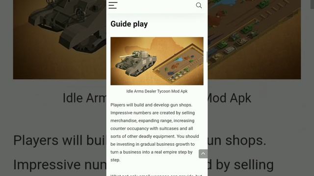 Downlod Game Idle Arms Dealer Tycoon Mod Apk 2021 Latest Version смотреть онлайн