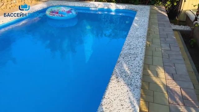 Сложный участок, но мы справились. Обзор бассейна 6х3 метра. смотреть онлайн