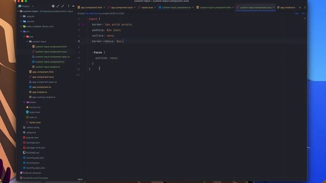 Creating custom input component in Angular смотреть онлайн