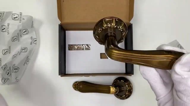 Ручки межкомнатные VETTORE R20 005 CF смотреть онлайн