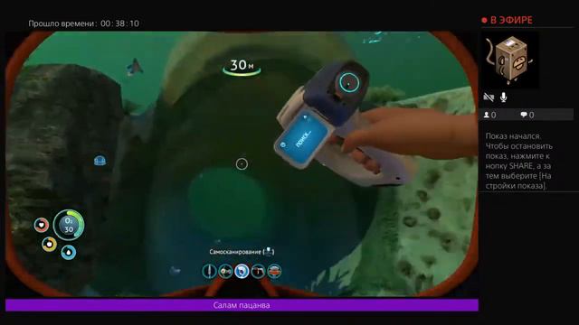 Стрим subnautica стрим без звука оратора смотреть онлайн