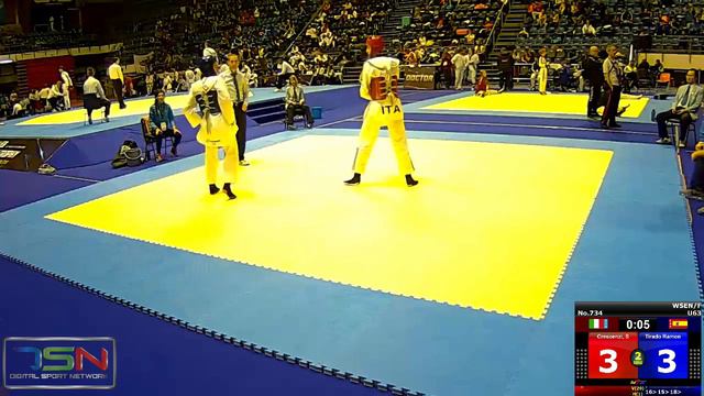 734- Tirado Ramon, Francisco Jose ESP vs. Crescenzi, Simone ITA 10:9 смотреть онлайн