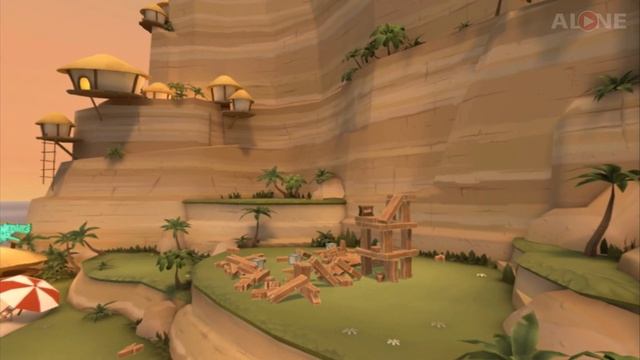 Angry Birds VR: Isle of Pigs - Геймплей | PSVR смотреть онлайн