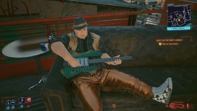 Cyberpunk 2077 - Guitar Guy Tunes смотреть онлайн