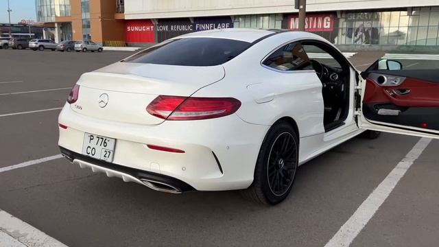 Обзор Mercedes C205 coupe 2016 из Японии! Таких комплектаций на российском рынке нет! смотреть онлайн