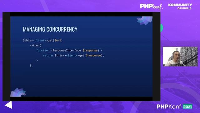 PHPKonf 2021 - Sergey Zhuk: Improving Application Performance with ReactPHP смотреть онлайн