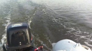 Мотор HDX 9.8 лодка 320