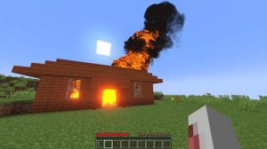 Realistic fire in Minecraft