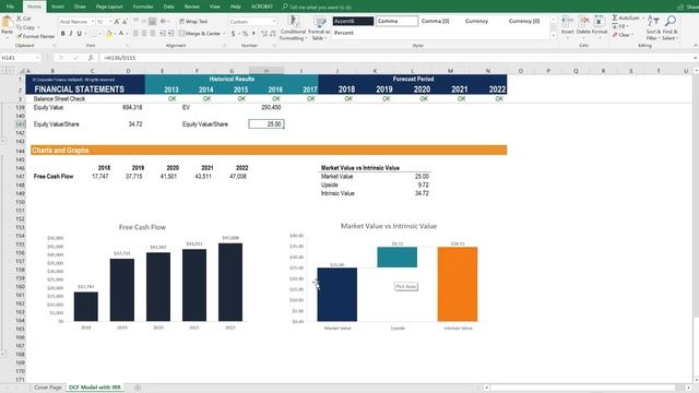 DCF Model: Discounted Cash Flow Model смотреть онлайн