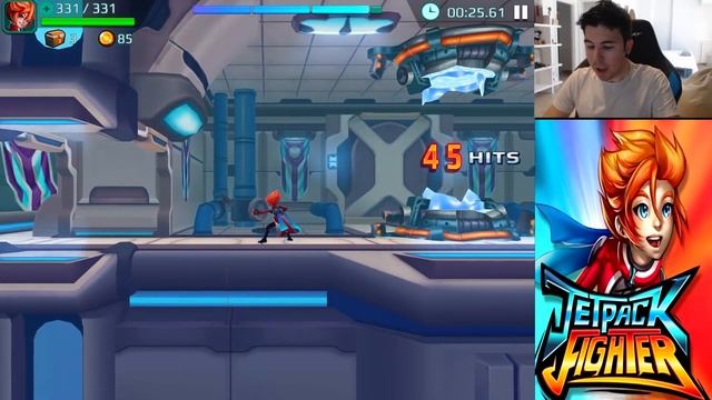RAPIDEZ Y HABILIDAD!! - JETPACK FIGHTER смотреть онлайн