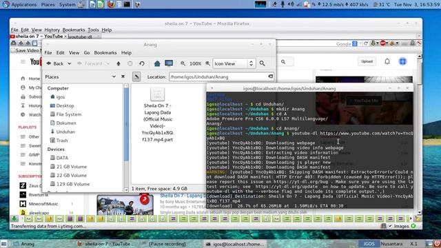 Tutorial Download Video Youtube Menggunakan Youtube DL смотреть онлайн
