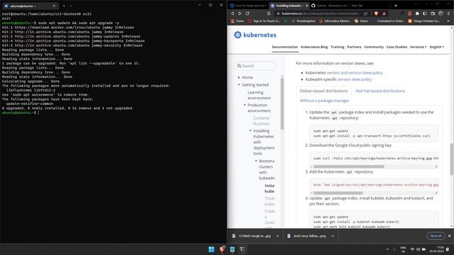 Kubernetes installation | Ubuntu 22.04 | смотреть онлайн
