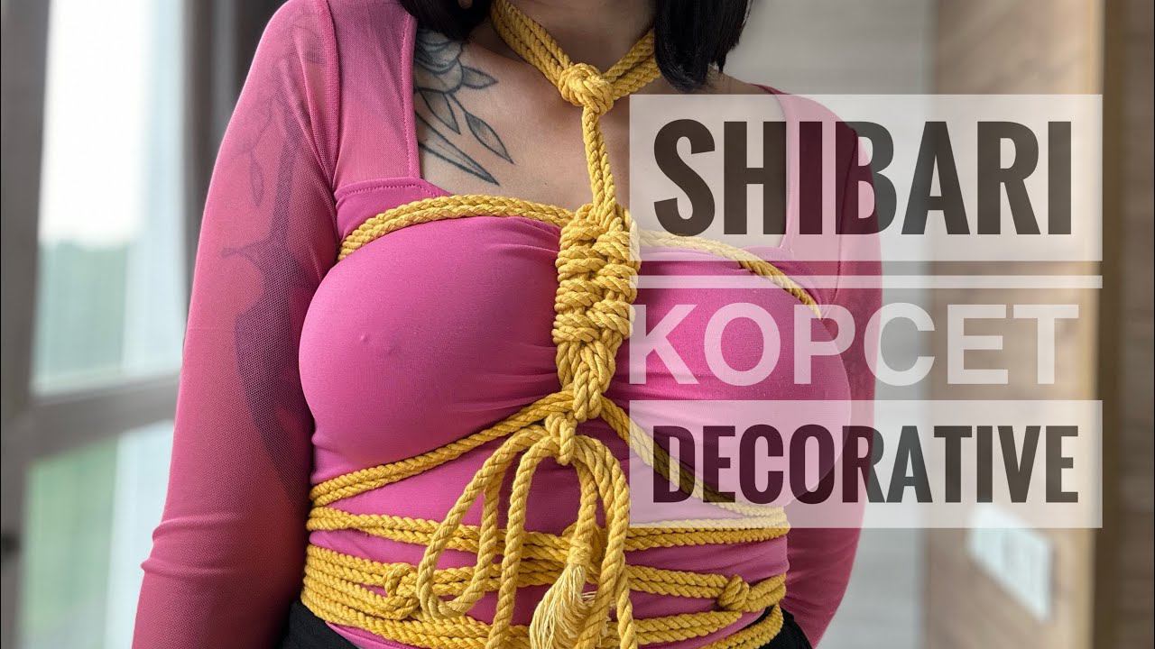 Shibari - корсет / rope corset смотреть онлайн