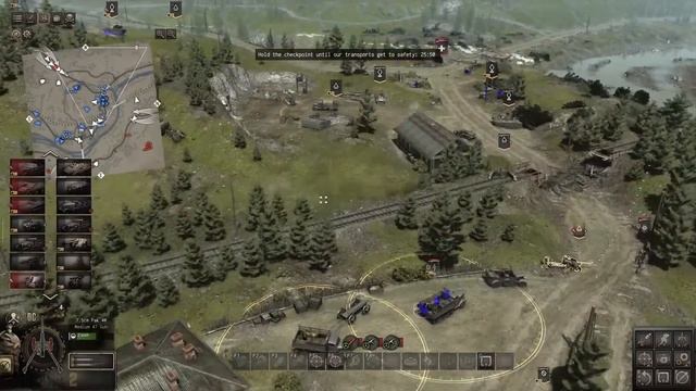 Can the German Army Cross the BRIDGE while AMBUSHED!? - Gates of Hell: Scorched Earth DLC смотреть онлайн