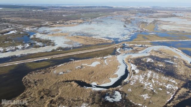 Весенние разливы на реке Свислочь смотреть онлайн