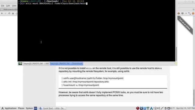 Attic Backup: Mount your encrypted backups over ssh смотреть онлайн