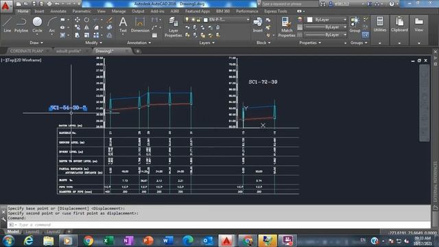 How to Draw Sewer Profile in AutoCAD through Auto lisp Easy Way Drawing смотреть онлайн