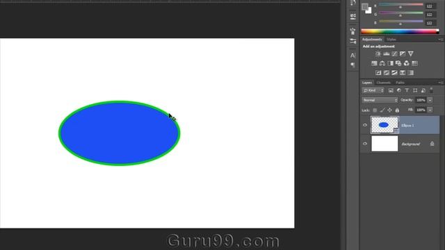 How to use Shape Layer in Photoshop CC смотреть онлайн