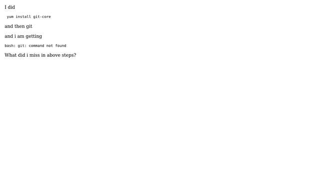 DevOps & SysAdmins: git is not getting installed on RHEL4 смотреть онлайн