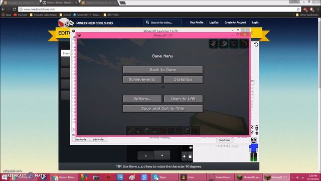 Minecraft How to install shaders, how to fix javascript error, and how to get a MC skin!!! 2016 201 смотреть онлайн