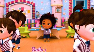 la canción limpia | Canciones infantiles para niños y bebés | Banana Cartoon Español