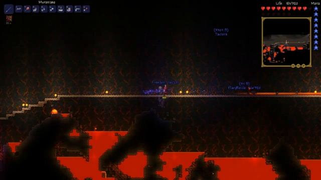 Terraria - 4 Player Boss Kill Run - Part 16 - The Walls of Flesh! смотреть онлайн