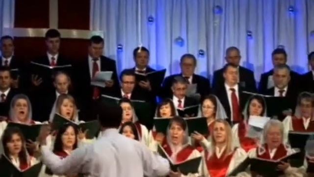 Хор церкви - В яслях Царь-Любовь смотреть онлайн