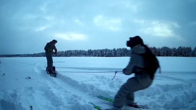 Мотосноуборд Sibmaster Pro 