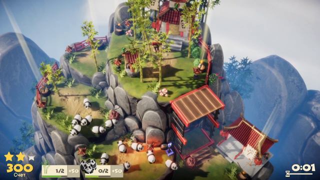 За лесорубов. Lumberhill обзор и прохождение. Steam Game Festival.