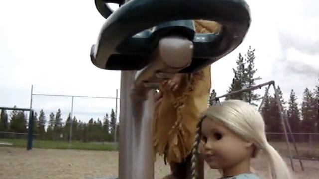 American Girl doll- Kaya and Julie's playground adventure смотреть онлайн