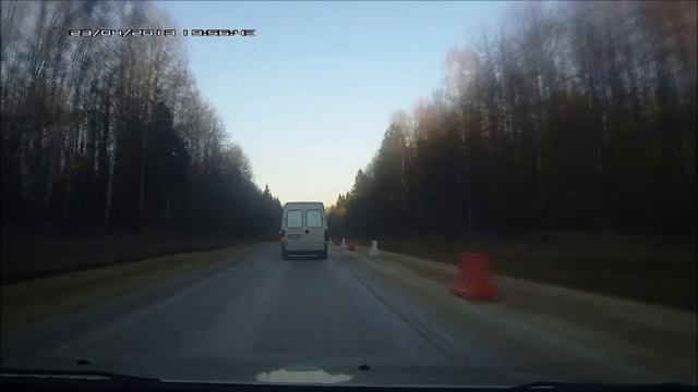 Участок трассы М-3 "Украина" (Брянск-Калуга) / Section of the road M-3 "Ukraine" (Bryansk-Kaluga) смотреть онлайн