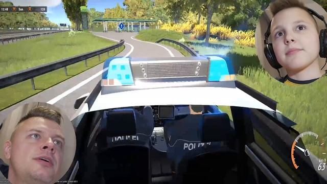 ПРОБЛЕМЫ на ДОРОГЕ!!! Патрулируем на Полицейской БМВ в Autobahn Police Simulator 2