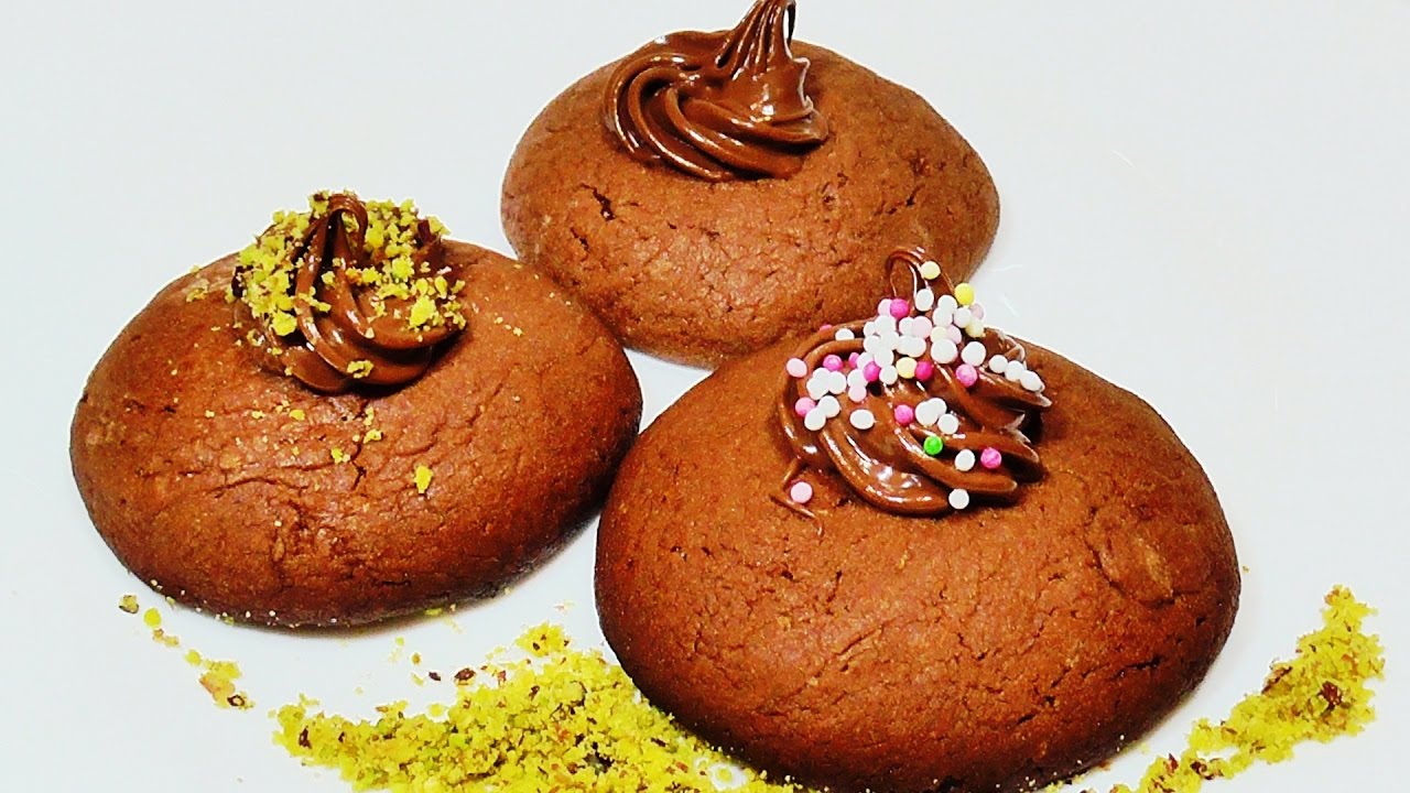 ВКУСНОЕ ПЕЧЕНЬЕ С НУТЕЛЛОЙ ПРОСТОЕ ПЕЧЕНЬЕ ИЗ 3 ИНГРЕДИЕНТОВ. смотреть онлайн