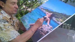 Александр Леонидов - Как быстро  перенести изображение на холст