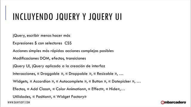 Delphi XE5 | Javascript jQuery смотреть онлайн