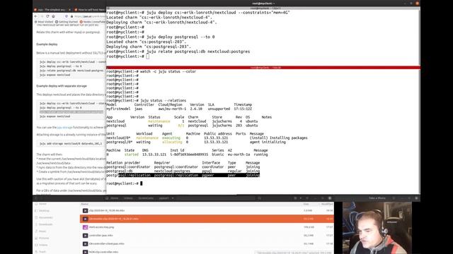 Crash Course to Cloud-based tech: NextCloud with juju смотреть онлайн
