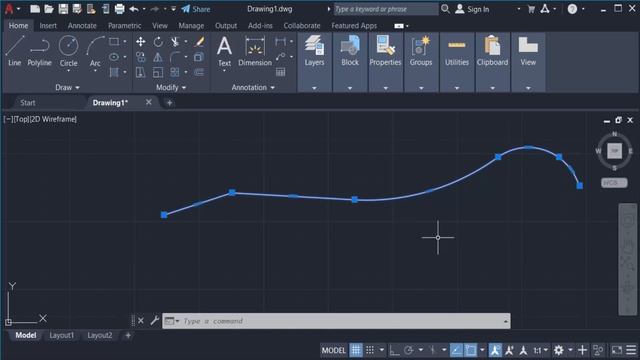 How to convert polyline to line in AutoCAD latest version 2022 смотреть онлайн