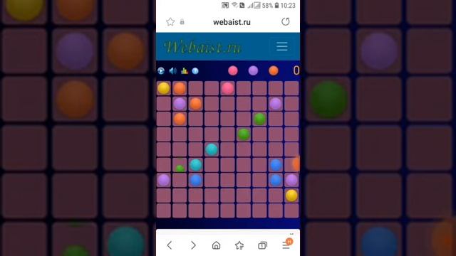 Игра Цветные Линии Color Lines