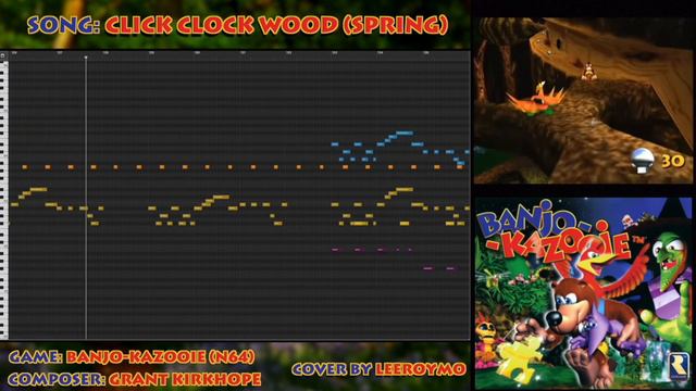 "CLICK CLOCK WOOD (SPRING)" - BANJO-KAZOOIE (N64) | GAME TRAX: VIDEO GAME MUSIC COVERS смотреть онлайн