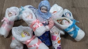 Пеленашка из ваты.Справится даже начинающая рукодельница