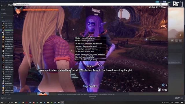 Breeders Of The Nephelym Alpha แนว 18+ เกมฟรีที่ไม่ลองเเล้วจะพลาด