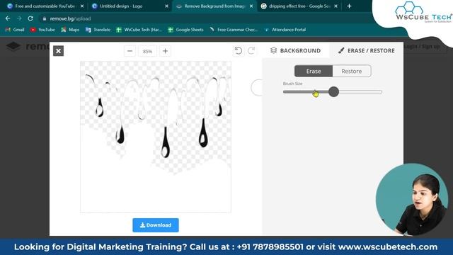 How to Create Drip Effect with Canva - Design with Canva смотреть онлайн